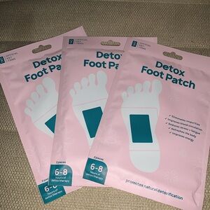 3x NEW Foot Patches Deep DETOX-Slimming